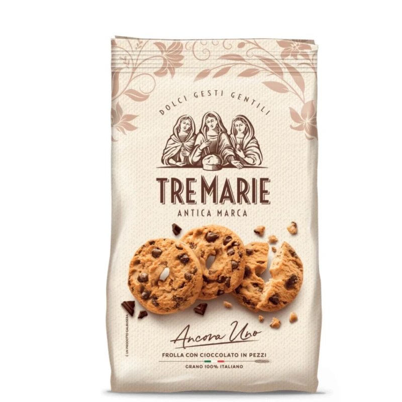 бисквити Tre Marie Cioccolato in pezzi 360гр