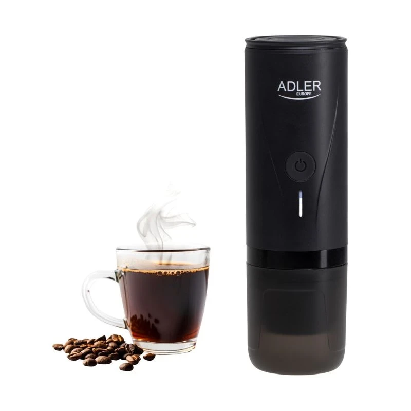 кафе машина Adler преносима 90w 20bar 80ml 92 градуса приготвя до 4бр кафета