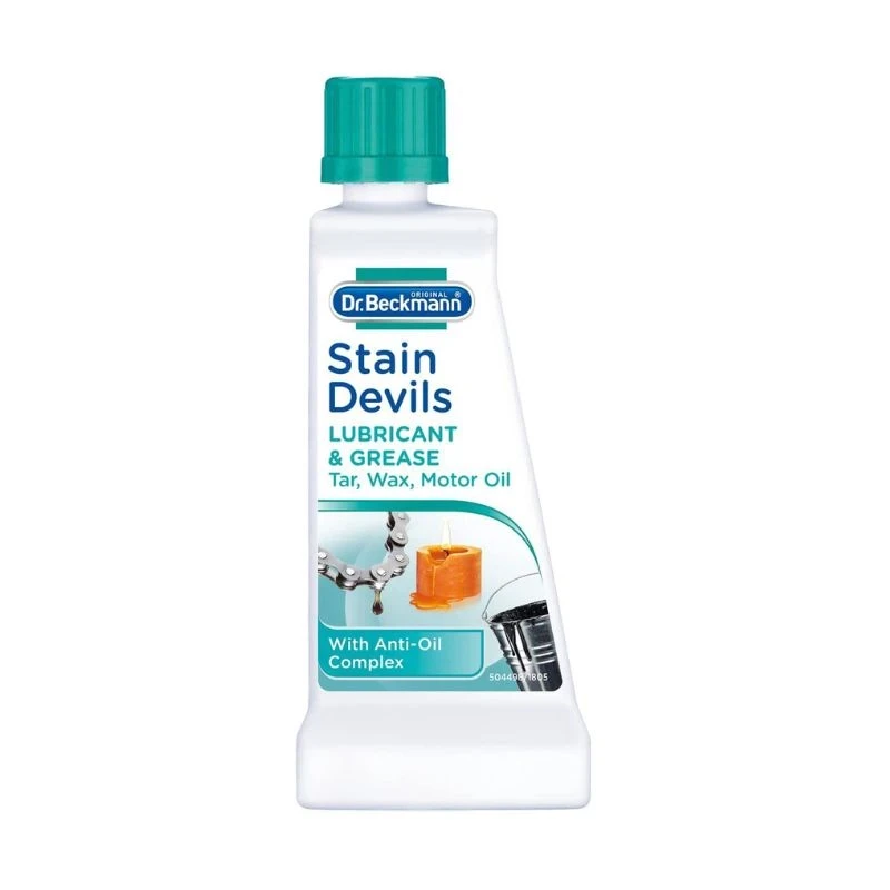 препарат петна Dr.Beckmann Devil of stains смазочни матеряли, катран, восък, двигателно м-ло 50мл