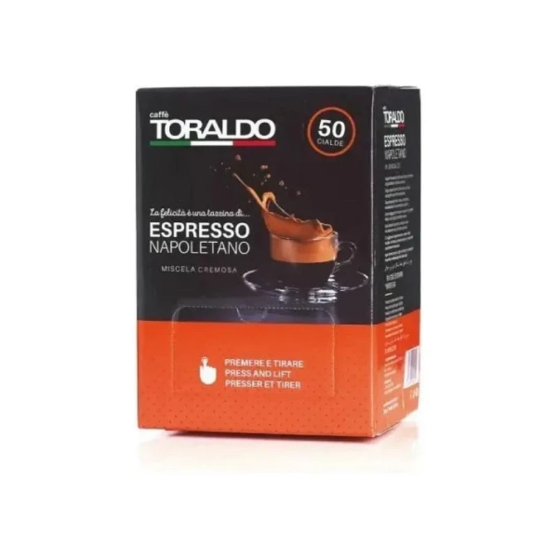 кафе Toraldo Cremosa за хартиена доза 50бр