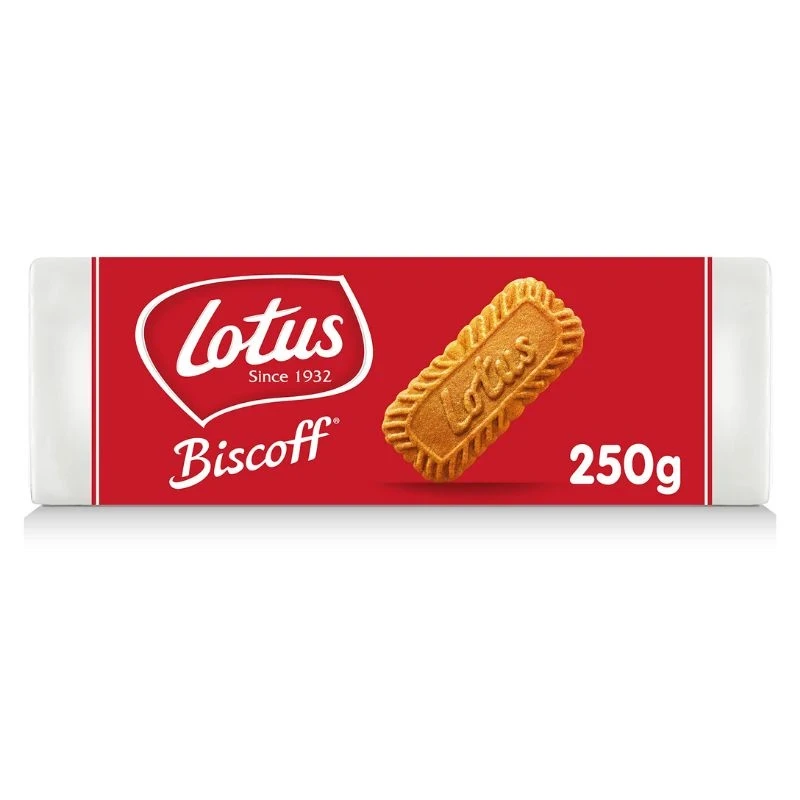 бисквити Lotus Biscoff 250гр = ±32бр