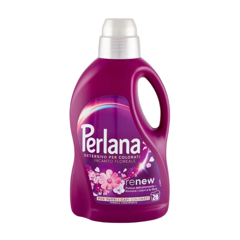 течен прах Perlana Colorati Incanto Floreale за цветно възста. цветове/нишки 28пр 1.4л