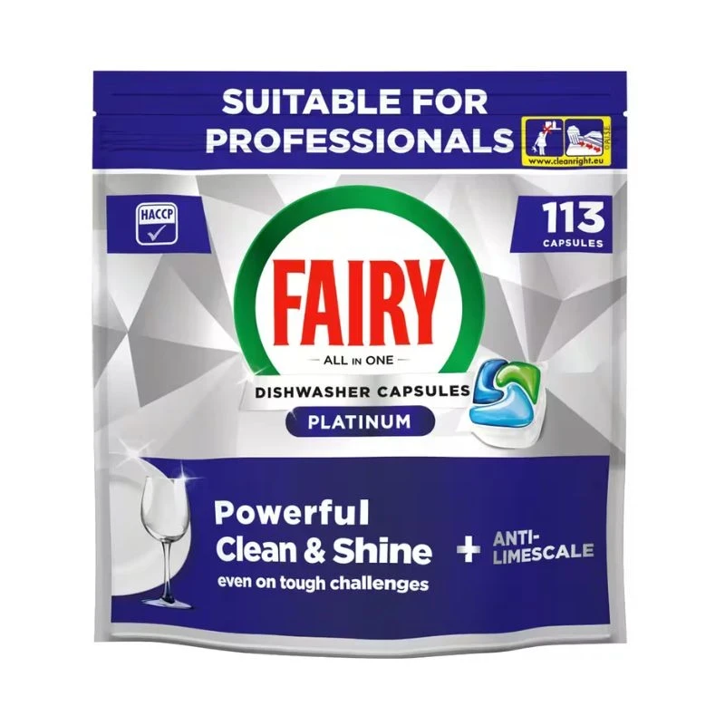 таблетки съдомиялна Fairy Platinum Professional професионал 113бр