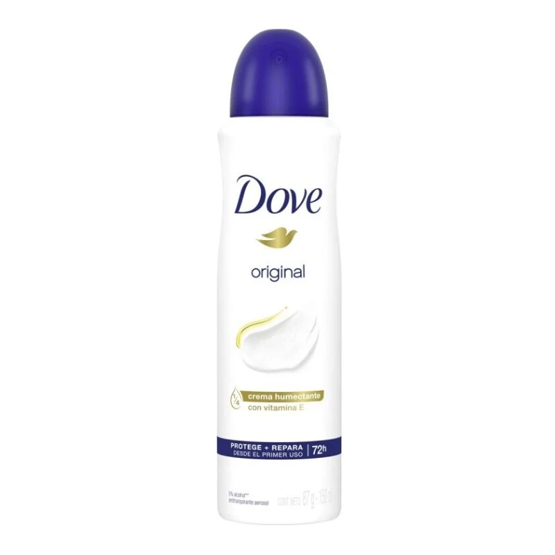 део спрей дезодорант Dove Original 48h 150мл