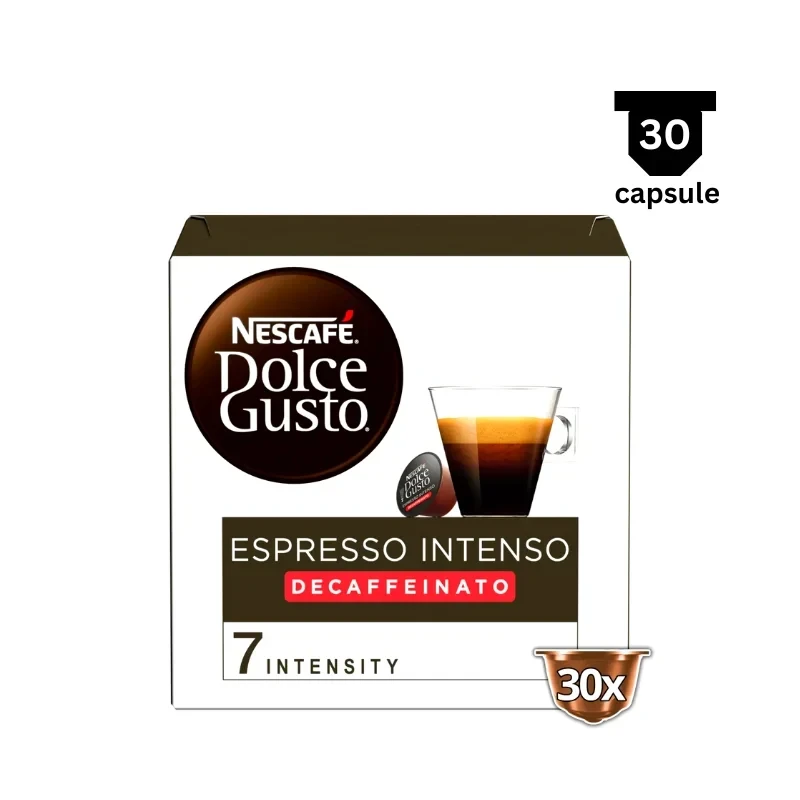 кафе Nescafe Espresso Intenso Decaff за dolce gusto 30бр