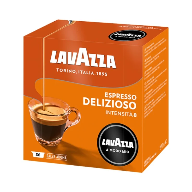 кафе Lavazza Delizioso 100пр Aabica за a modo mio 36бр