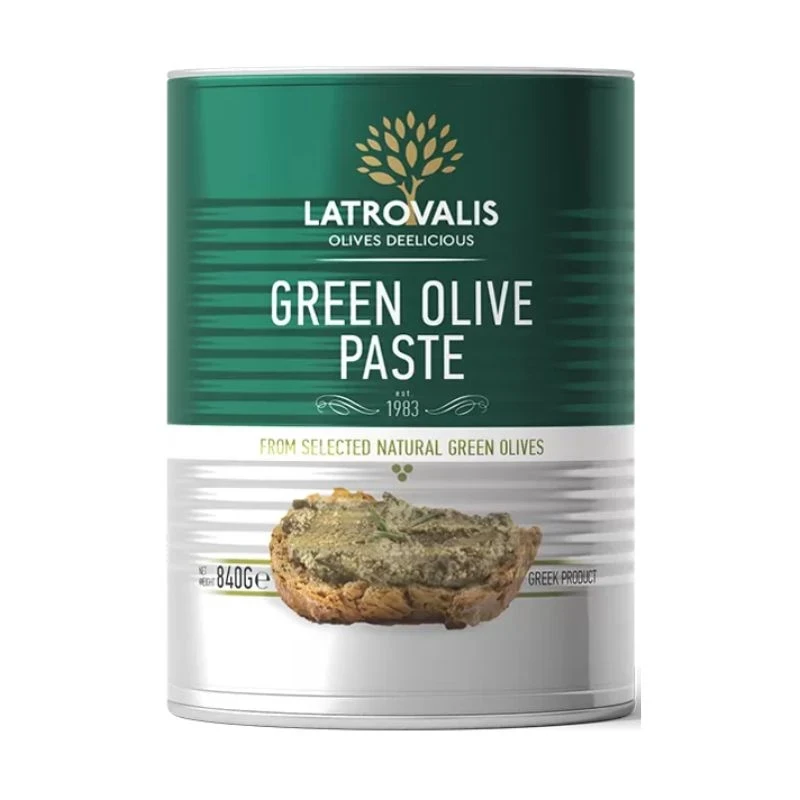 маслинова паста Latrovalis Green olive paste от зелени м-ни 840гр