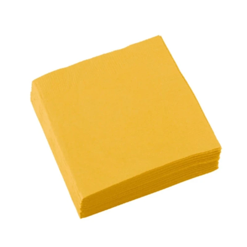 салфетки Bulku Giallo 24x24 100бр 2пл