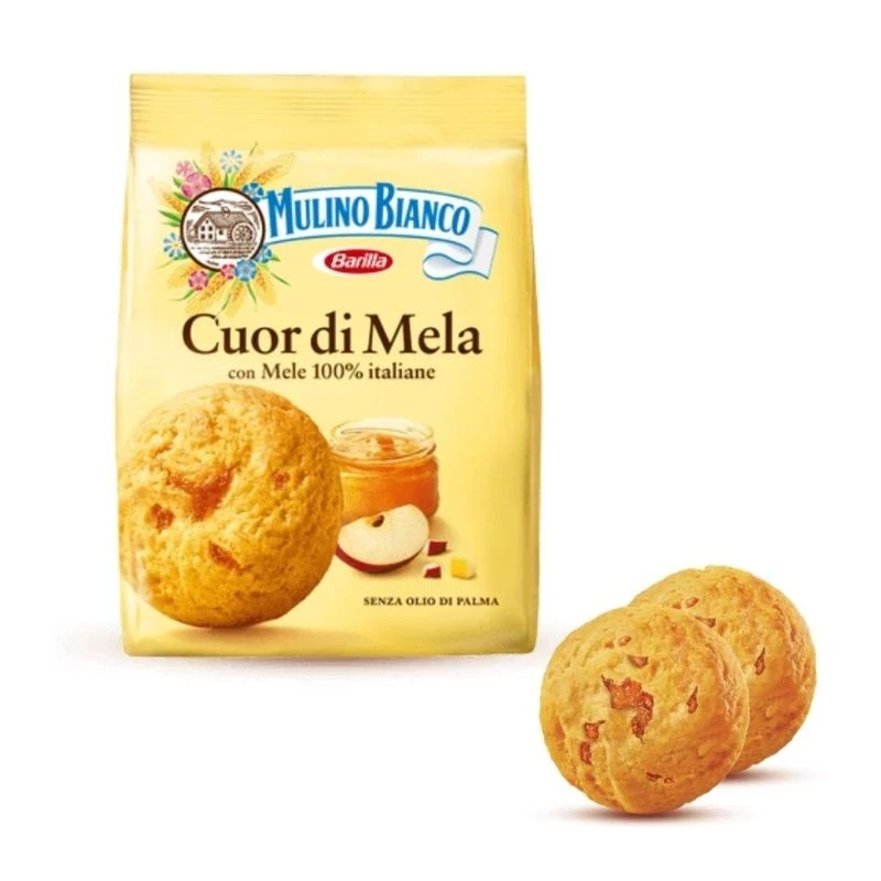 бисквити Mulino Bianco Cuor di Mela 300гр