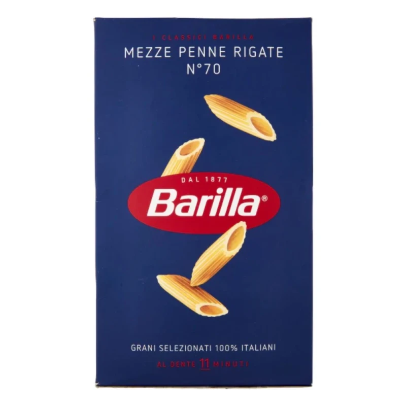 паста BARILLA №70 MEZZE PENNE RIGATE 500гр