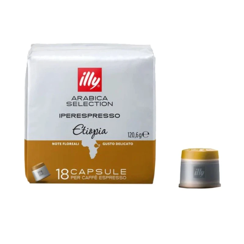 кафе illy Etiopia за iperEspresso 18бр