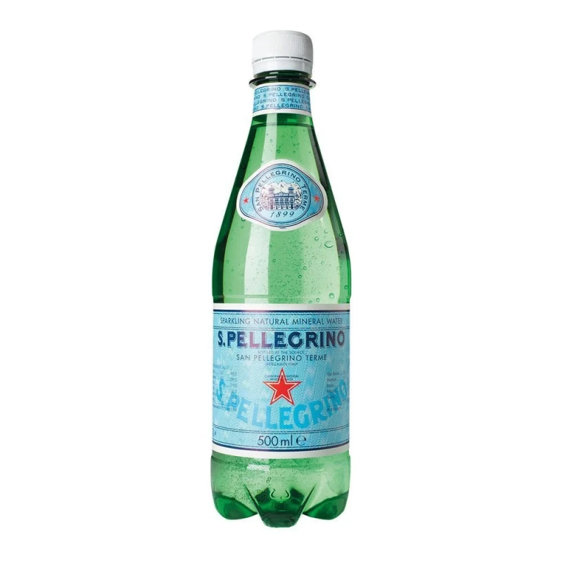газирана вода SanPellegrino минерална 500мл пвц