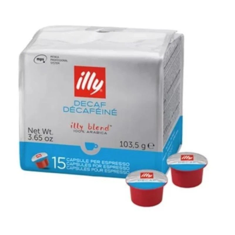 кафе illy Decaff без кофеин за mps капсула 15бр