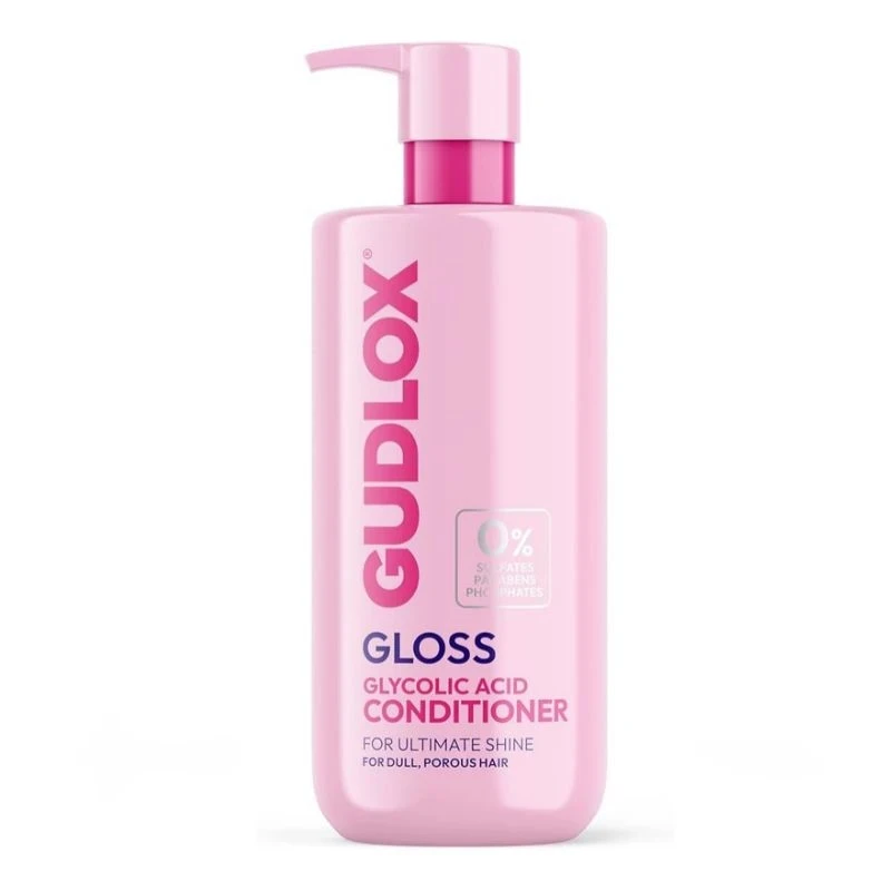 балсам Gudlox Gloss с гликолова к-на за гладкост и блясък 0% сулфати, парабени и фосфати 400мл
