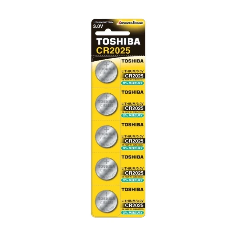 батерия Toshiba CR2025 3.0v 5бр