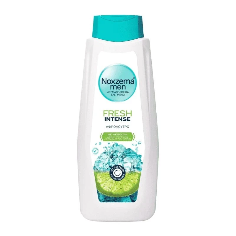 душ гел Noxzema men Fresh Intense подсилен аромат с дълготрайно хладно усещане 750мл