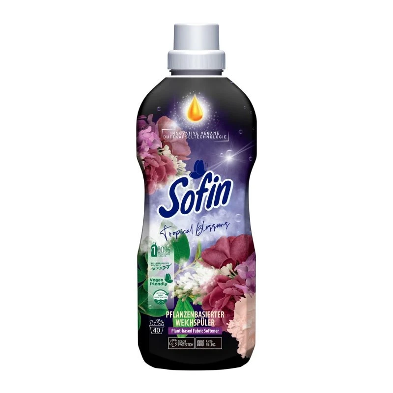 омекотител Sofin Tropical Blossoms 40пр 0.8л