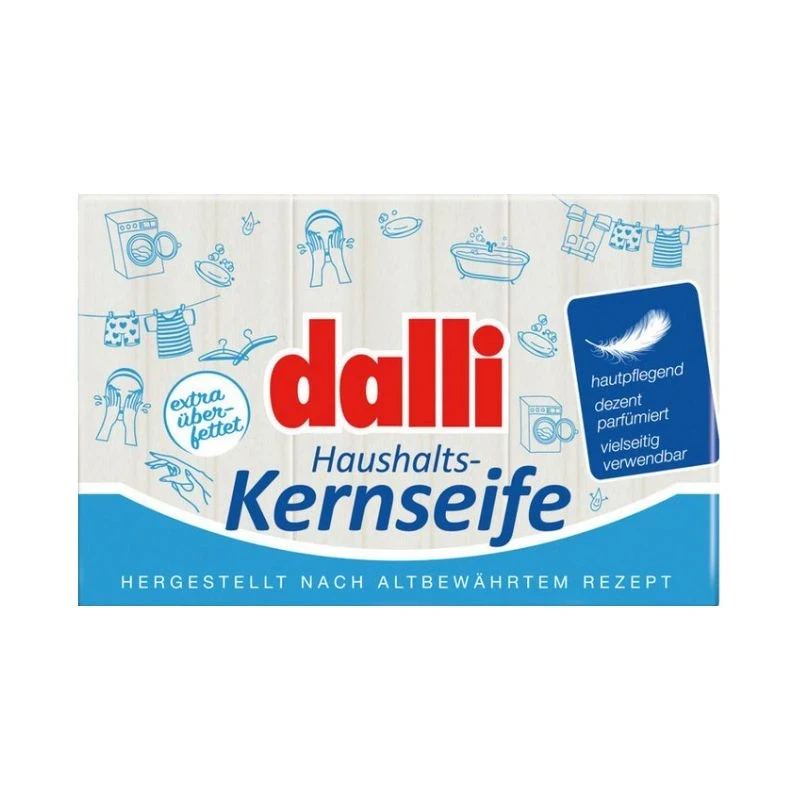 сапун Dalli Haushalts-Kernseife изварен сапун универсален 3брХ100гр
