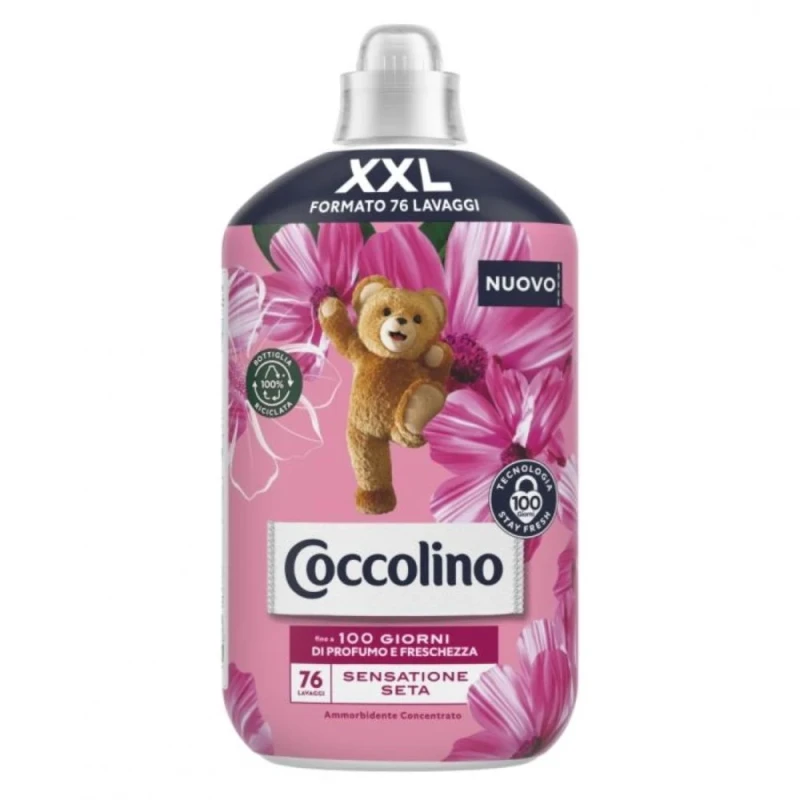 омекотител Coccolino Sensazione Seta 76пр. 1.75л