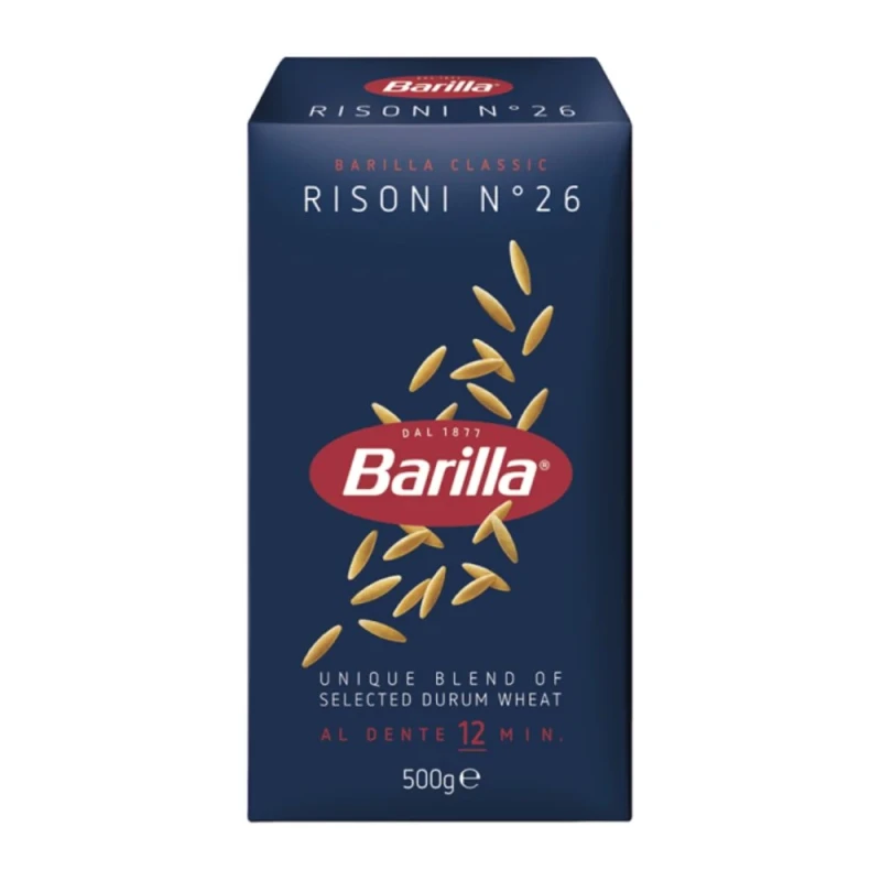 паста BARILLA №26 RISONI 500гр