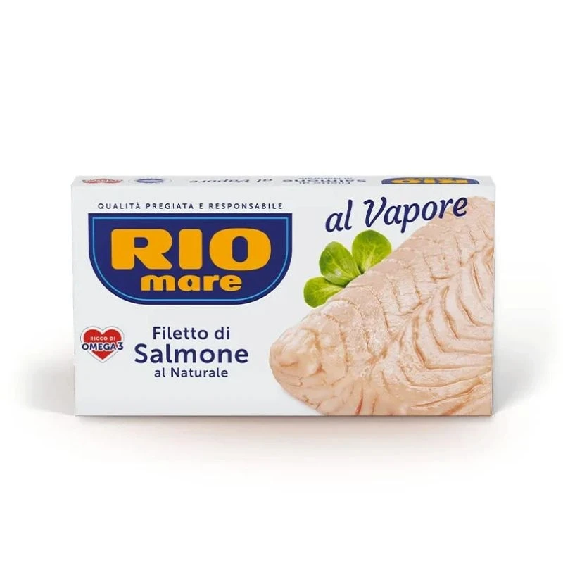 консерва Rio Mare Salmon филе сьомга в собствен сос 150гр