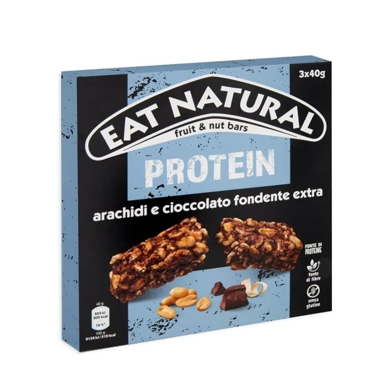 барче Ferrero Rocher Eat Narture Protein протеиново с фъстъци и екстра черен шоколад 3х40гр
