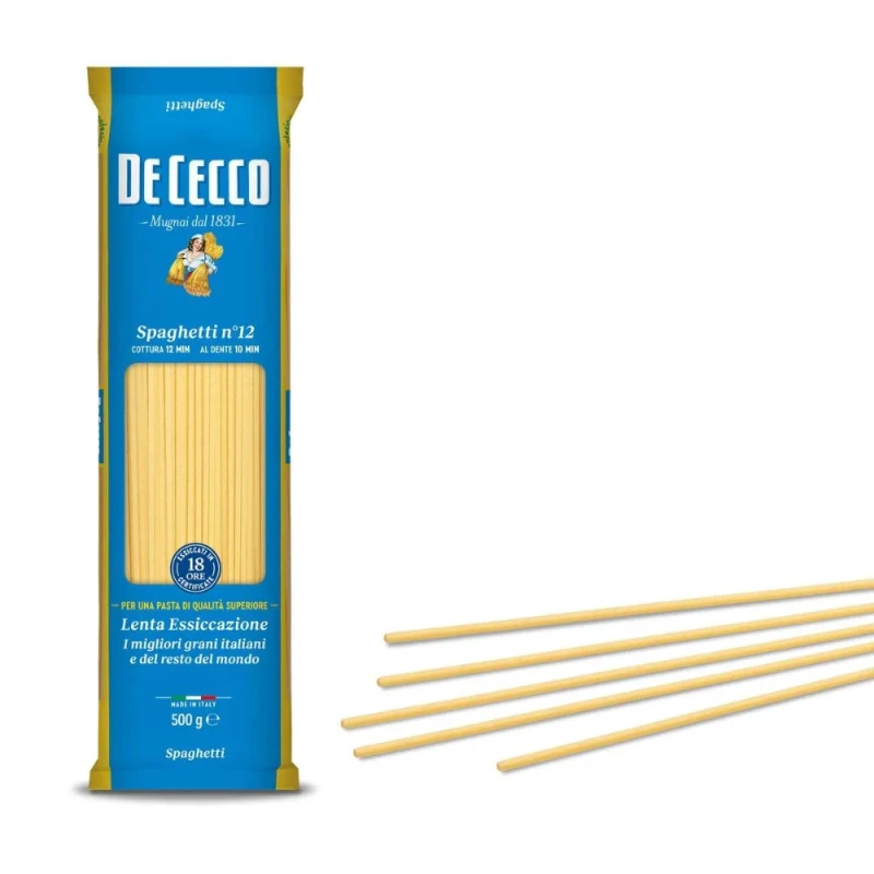 паста De Cecco Spaghetti №12 500гр