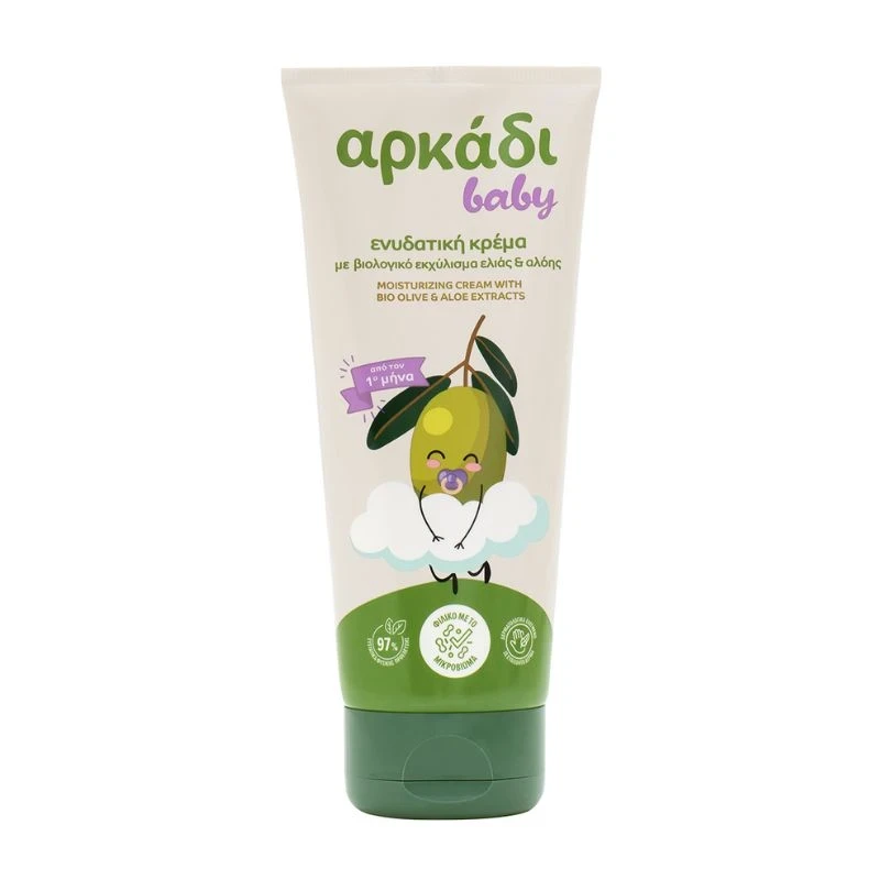 крем Arkadi Baby Bio olive and Aloe омекотяващ хидратиращ с био зехтин и ектракт алое 150мл