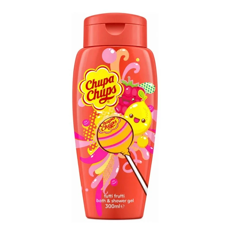 душ гел Chupa Chups Tuti Frutti гел за вана и душ тути фрути 300мл