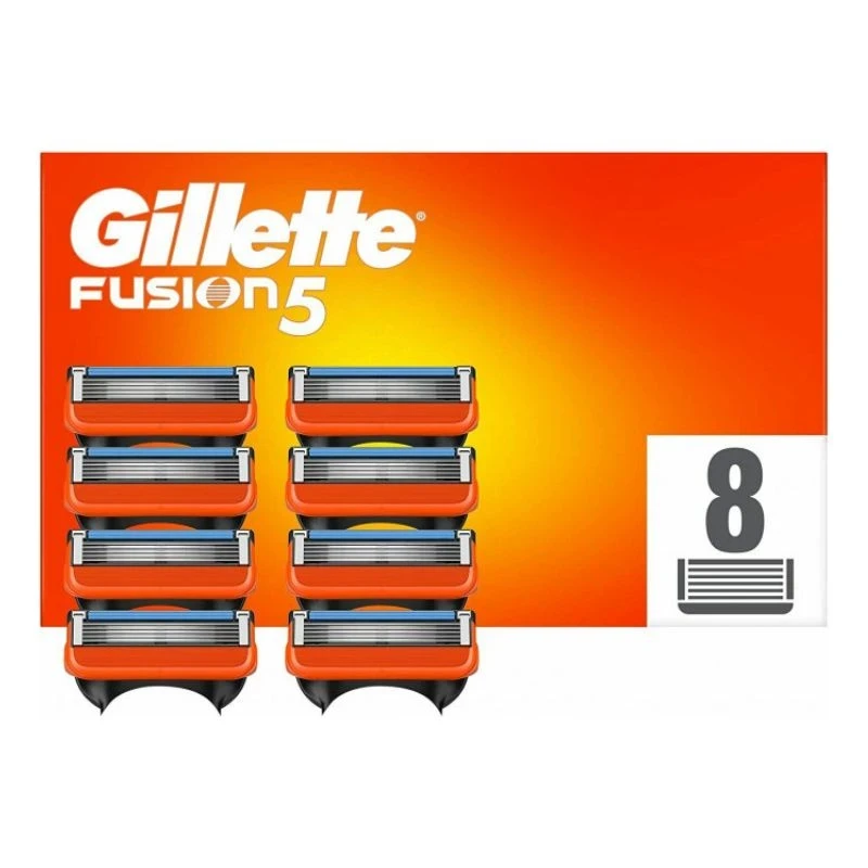 ножчета Gillette Fusion 5 глава с 5 ножчера 8бр резерви