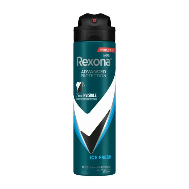 део спрей дезодорант Rexona Men Invisible Ice Fresh 72h 150мл