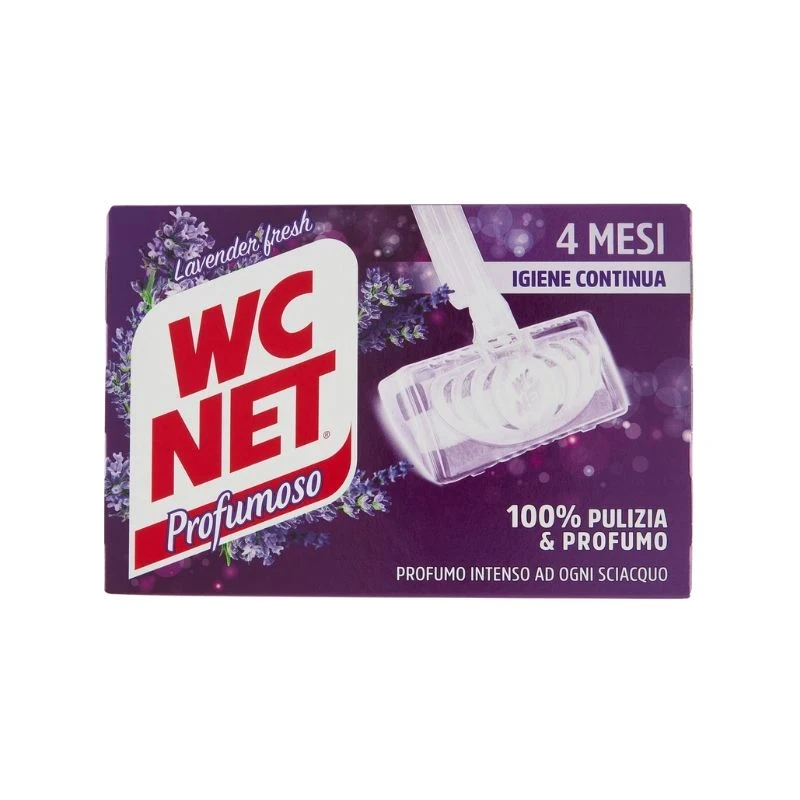 тоалетно блокче WC Net Lavender Fresh Лавандула 4 бр