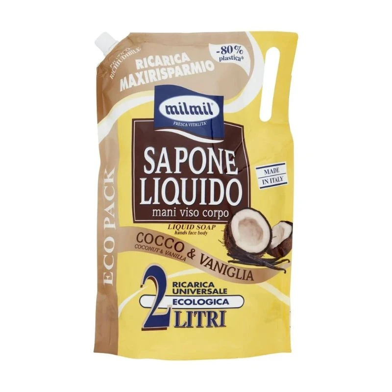 течен сапун Mil Mil Cocco and Vaniglia 2л