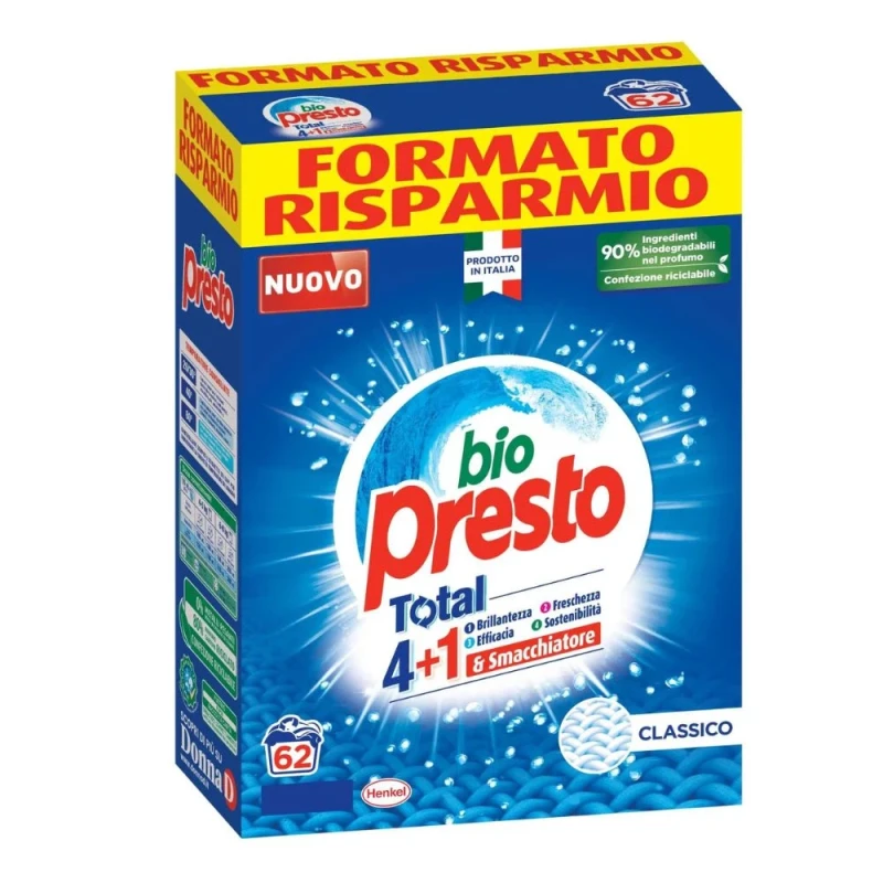 сух прах bio Presto универсал 62пр. 3.1кг