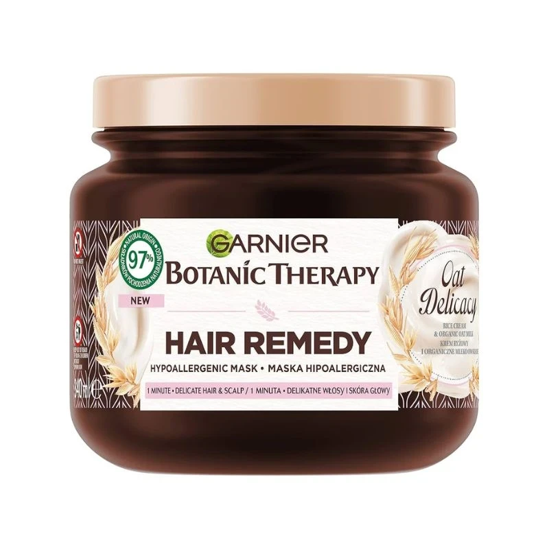 маска коса Garnier Oat Delicacy 340мл