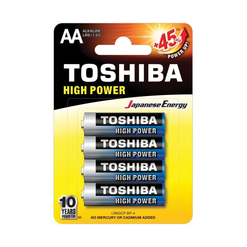 батерия Toshiba Alkaline 1.5v AA 4бр