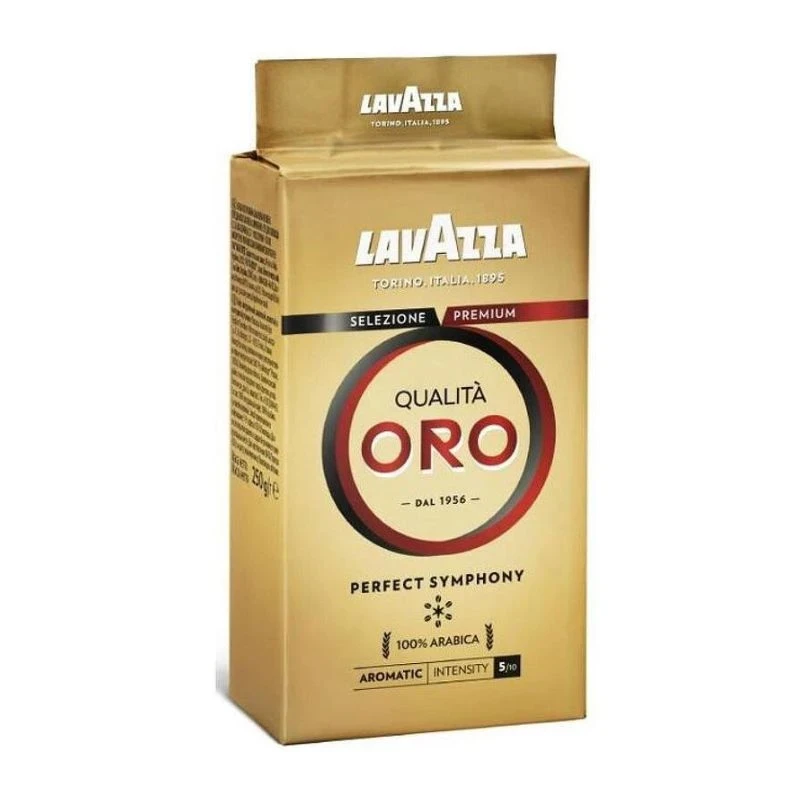 кафе Lavazza Oro 100пр Arabica мелено 250гр вакум