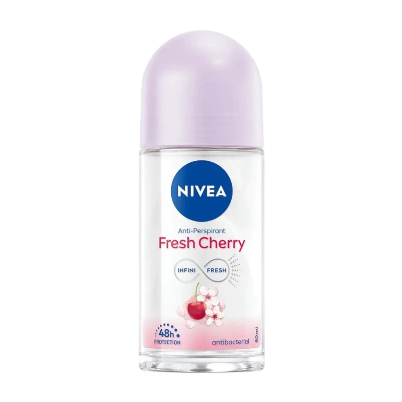 рол-он дезодорант Nivea Fresh Cherry 48h свежа череша 50мл