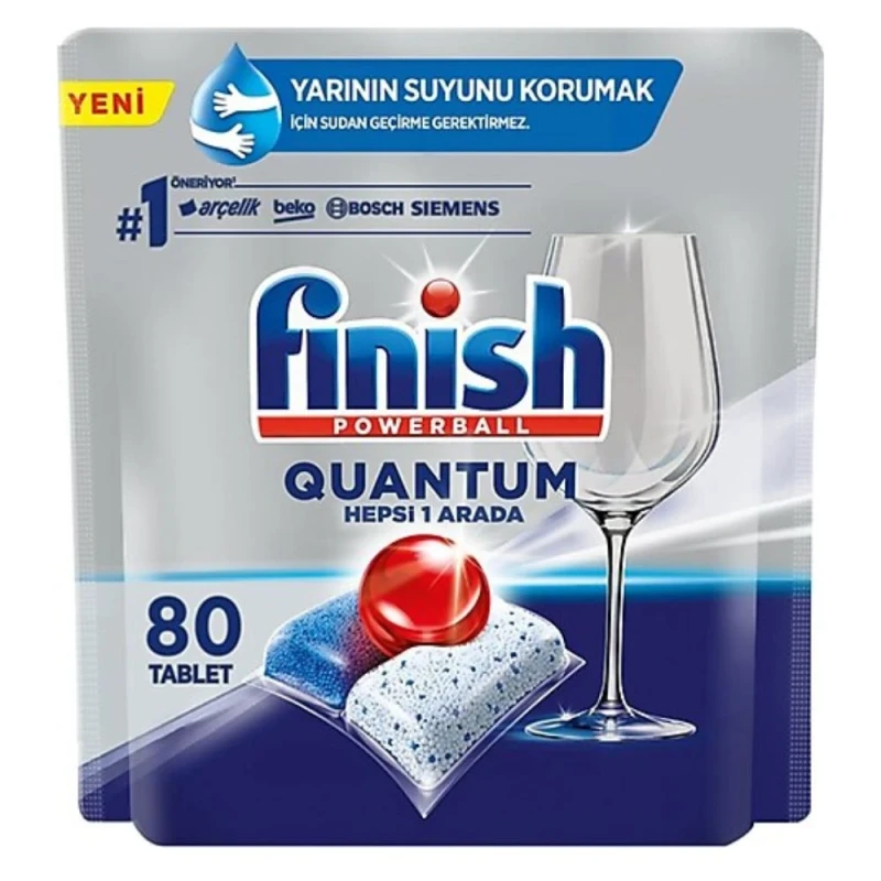 таблетки съдомиялна Finish Quantum 80бр