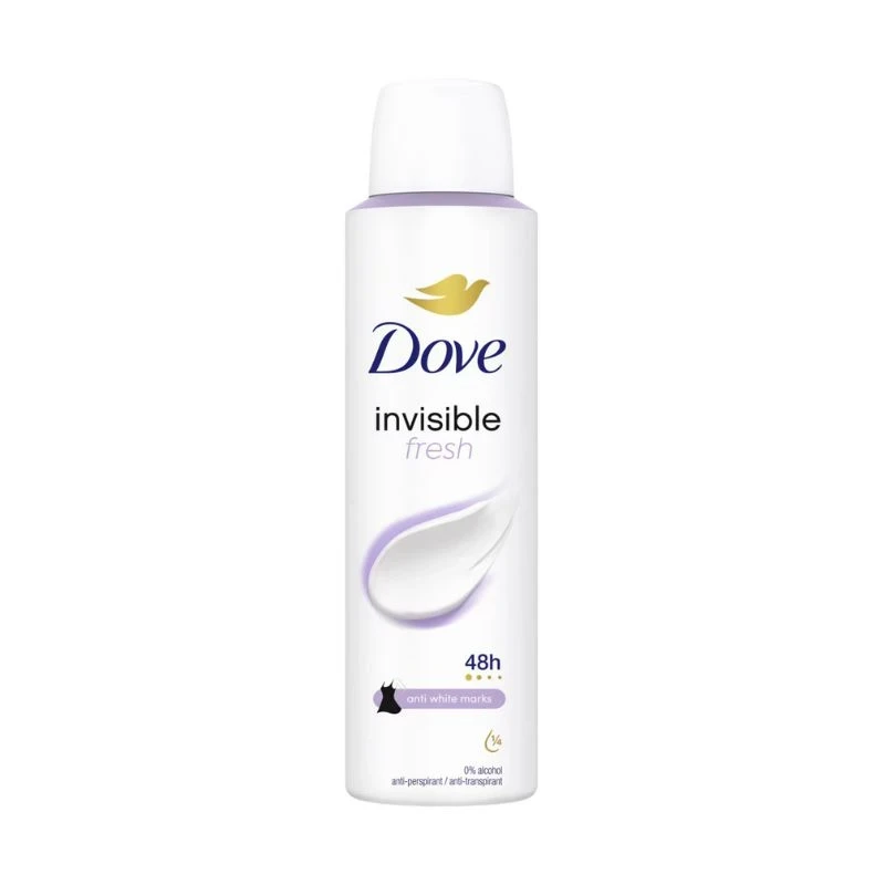 део спрей дезодорант Dove Invisible Fresh 48h 150мл