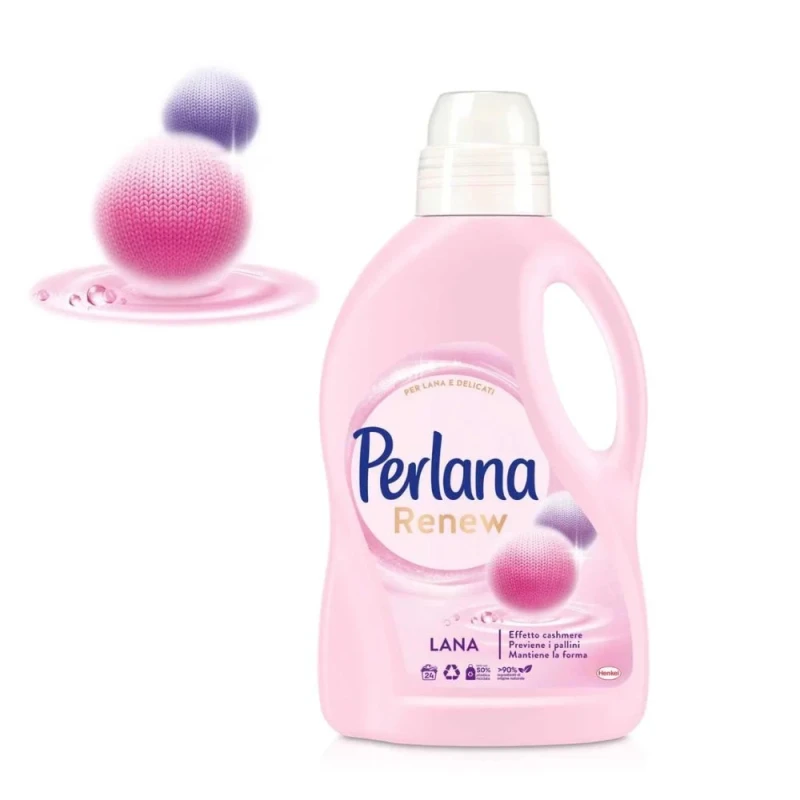 течен прах Perlana Delicati Lana универсал за вълна и деликатни дрехи 28пр 1.4л