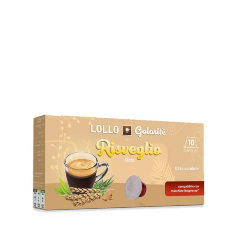 чай Lollo Risveglio dOrzo за nespresso ечемик 10бр