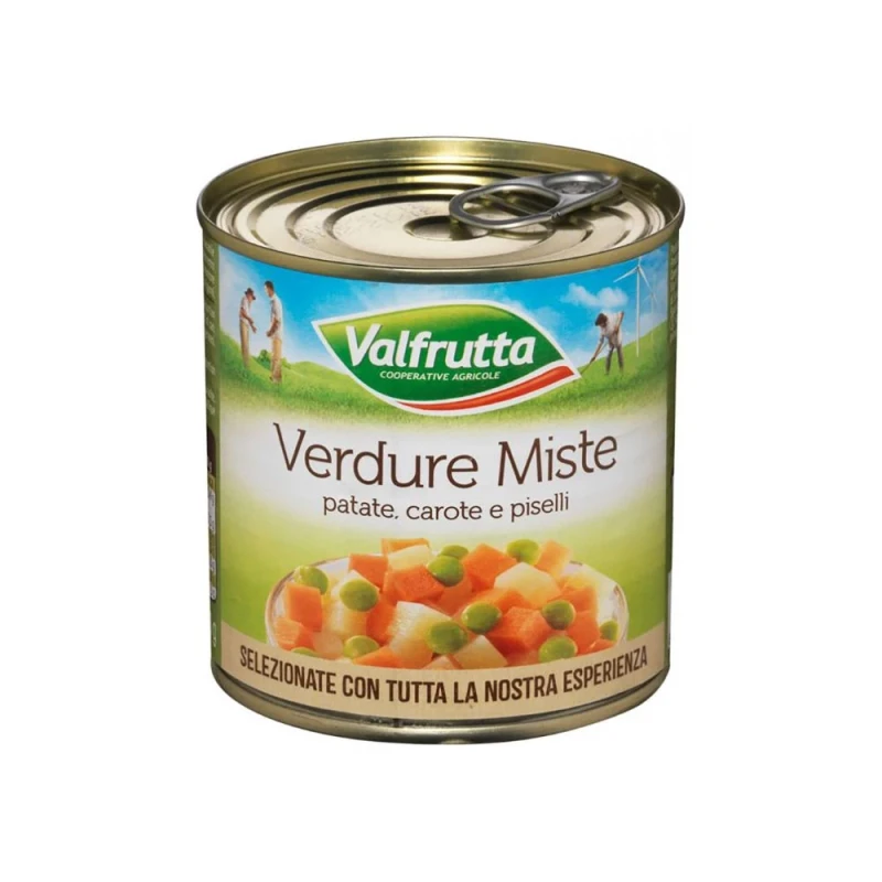 консерва зеленчуци VALFRUТTA 400гр-250гр