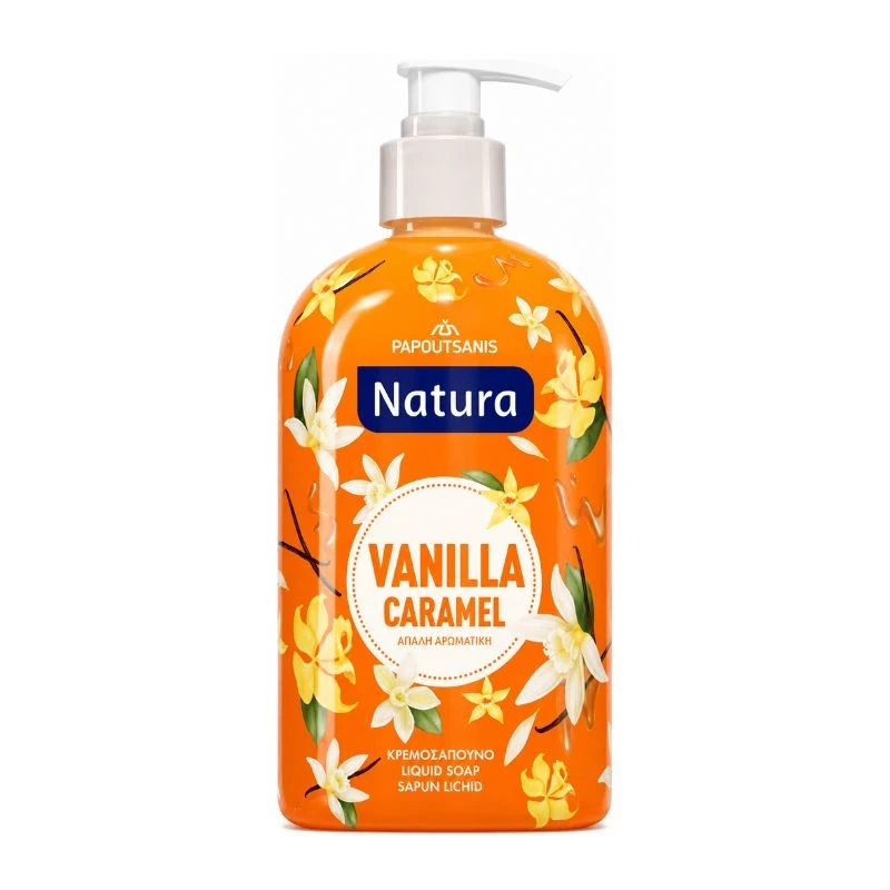 течен сапун Natura Vanilla Caramel ванилов карамел 480мл помпа
