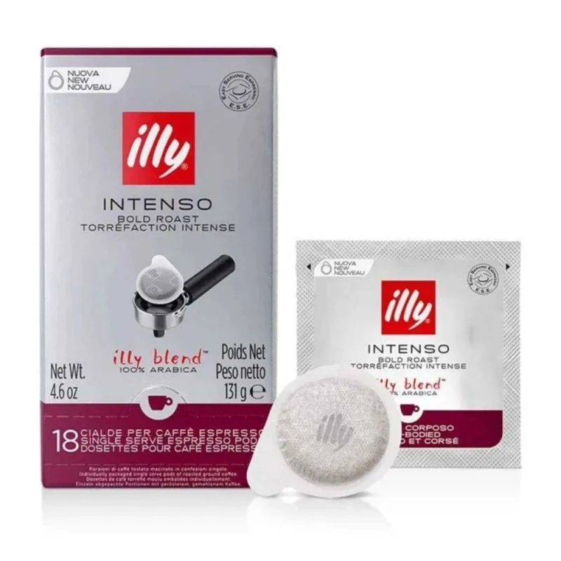 кафе illy Intenso 18бр хартиена доза