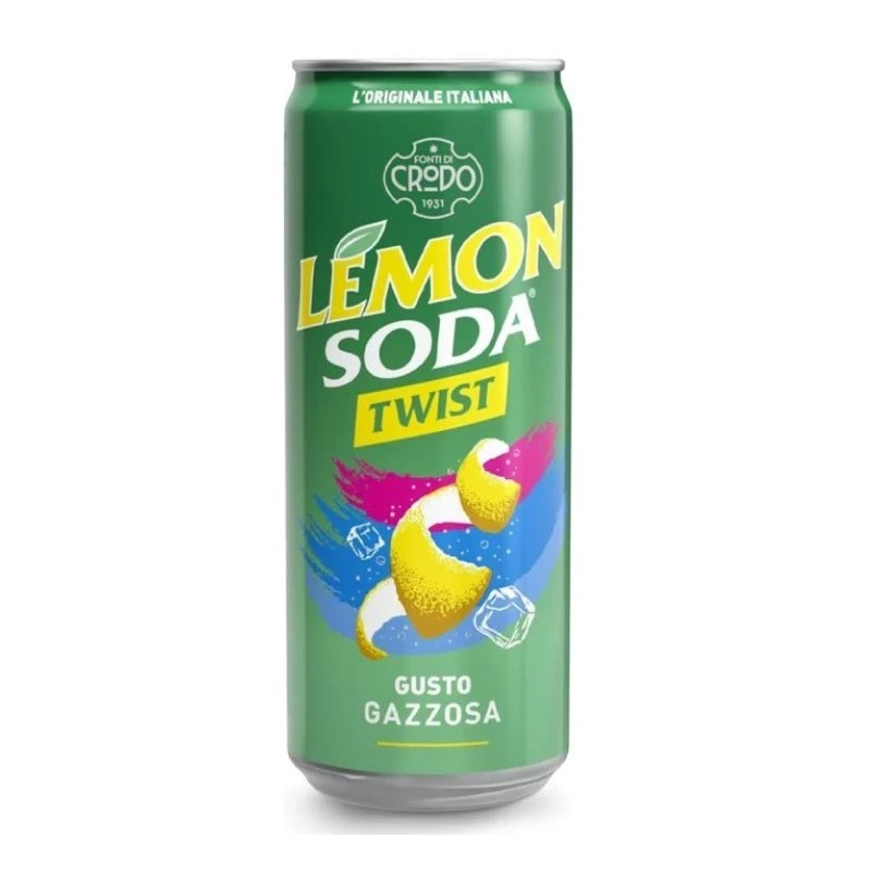 напитка газирана Crodo LemonSoda Twist 330мл