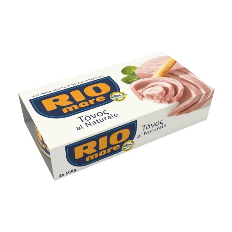 риба тон Rio Mare al Naturale натурална 2х160гр