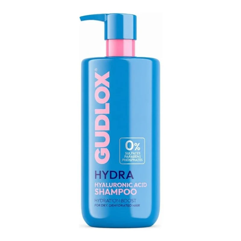 шампоан Gudlox Hydra с хиалуронова к-на за дехидратирана коса 0% сулфати, парабени и фосфати 400мл