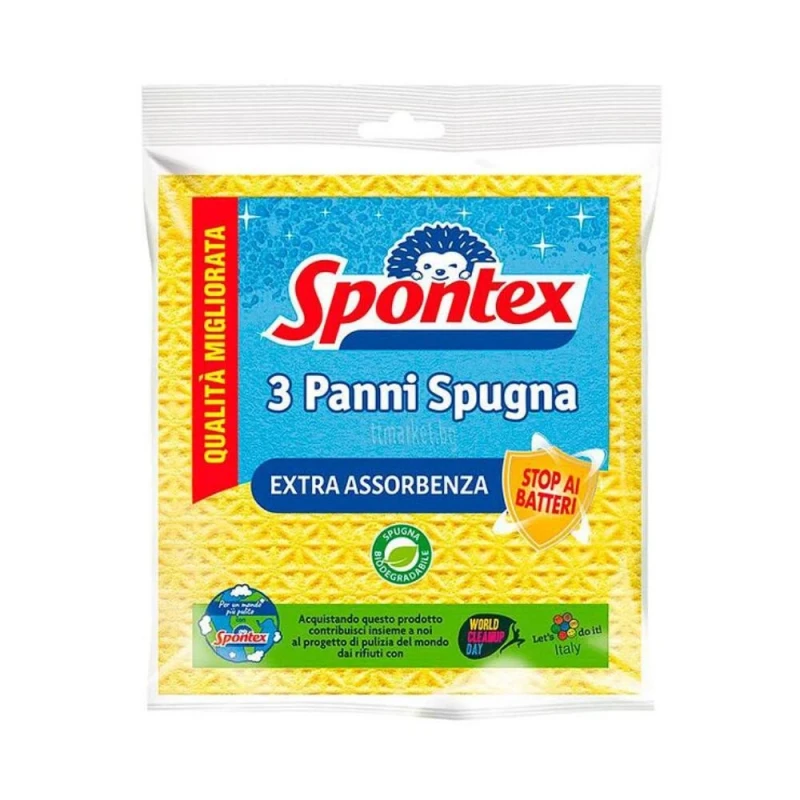 гъба Spontex Panni Spugna 3бр