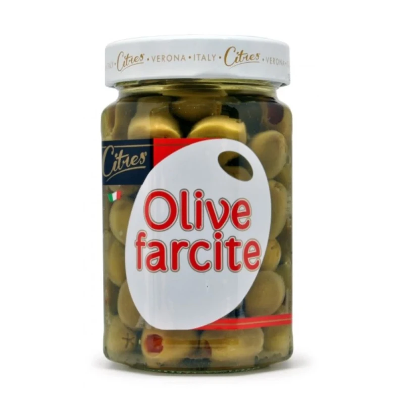 м-ни стъкло CITRES VERDI FARCITE 290гр зелени пълнени с чушка